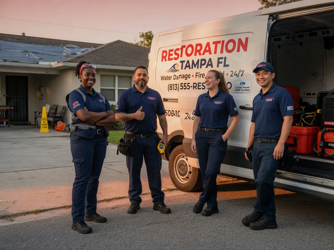 Water Damage Restoration company in Kinsley, KS